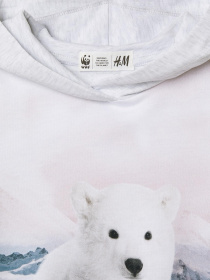 Сукня міді H&M модель 6915888kwer_Светло-серый Фото