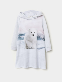 Сукня міді H&M модель 6915888kwer_Светло-серый Фото