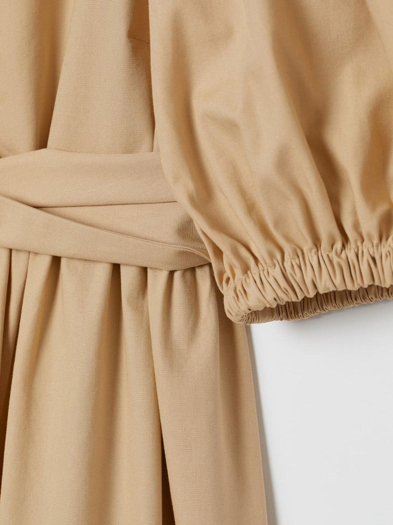 Платье макси H&M модель 8656711wer_Бежевый Фото