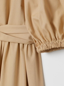 Платье макси H&M модель 8656711wer_Бежевый Фото