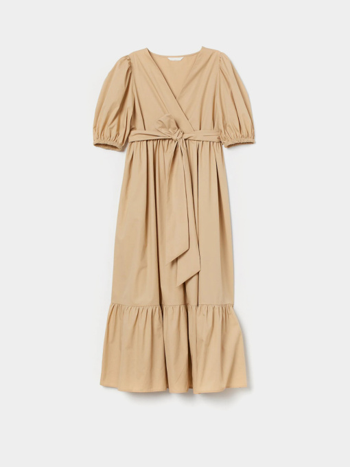 Платье макси H&M модель 8656711wer_Бежевый Фото