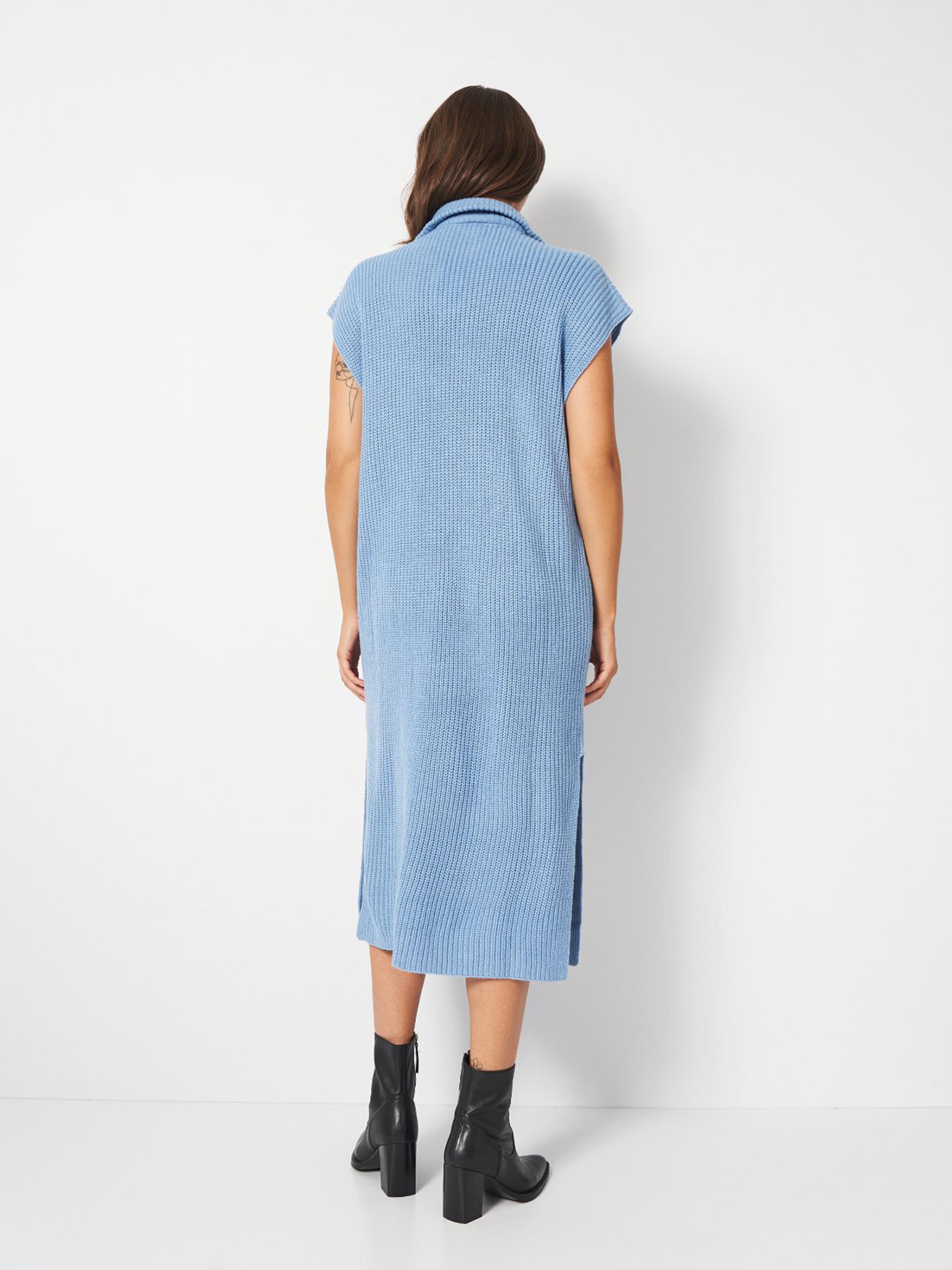 Сукня міді Monki модель 3362478wer_Голубой Фото