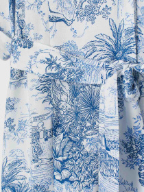 Сукня міді H&M модель 7741090wer_Бело-синий Фото