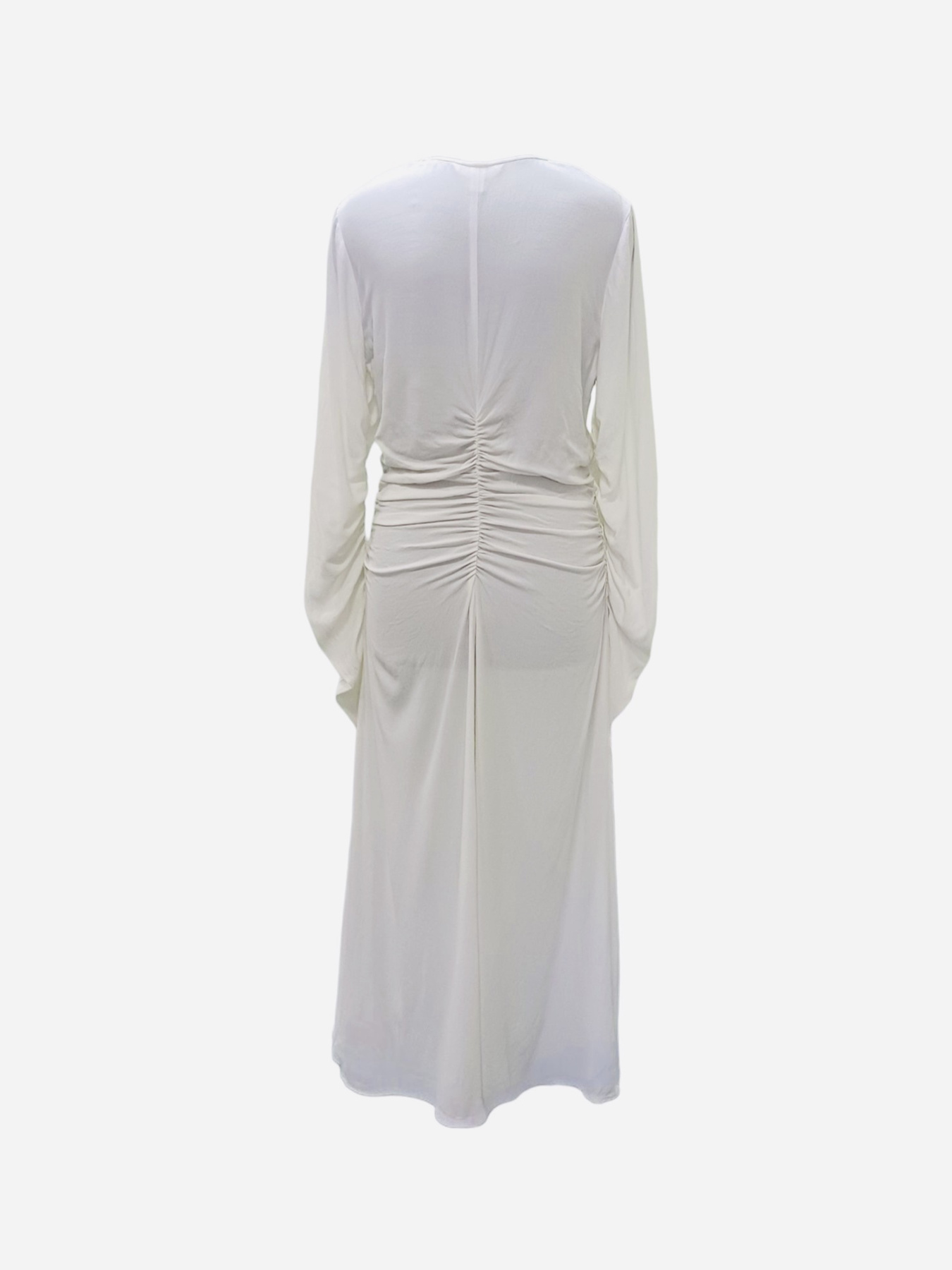 Платье миди H&M модель 5678412wer_Молочный Фото