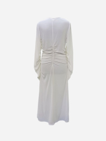 Платье миди H&M модель 5678412wer_Молочный Фото