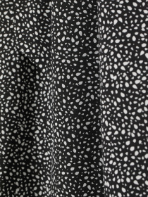 Сукня міні H&M модель 8222031wer_Черно-белый в горошек Фото