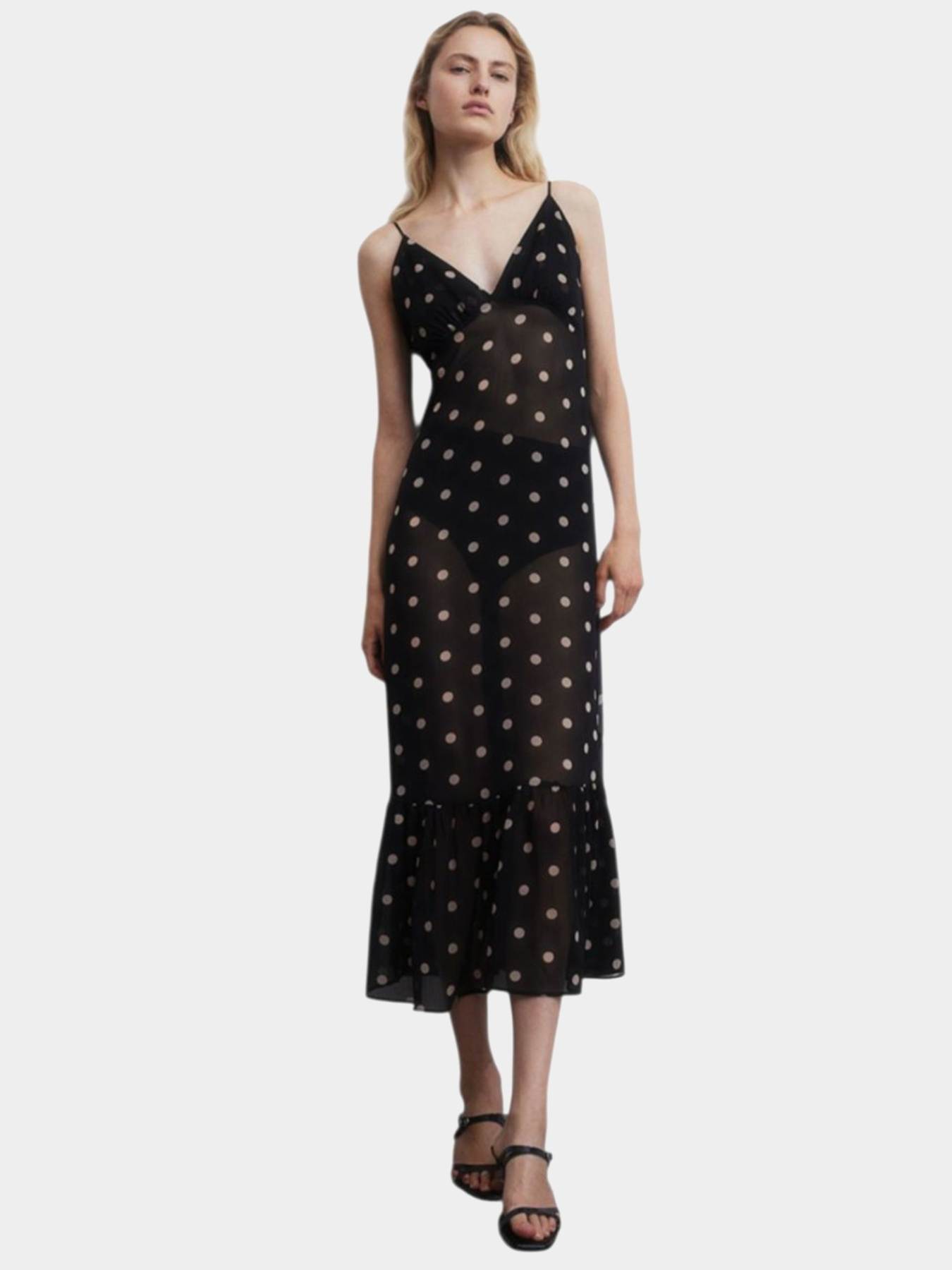 Сарафан H&M модель 1203419wer_Черный Фото