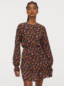 Сукня міні H&M модель 9279572wer_Комбинированный Фото