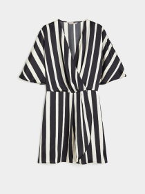 Сукня міні H&M модель 1165281wer_Черно-белый Фото