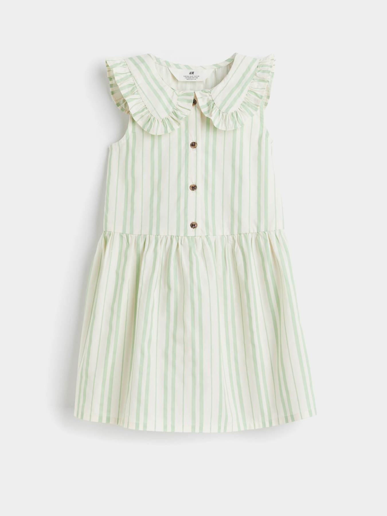 Сукня міді H&M модель 10744865kwer_Бело-зеленый Фото