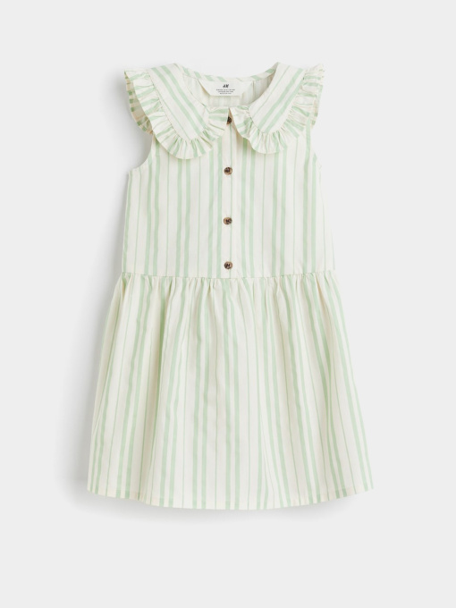 Сукня міді H&M модель 10744865kwer_Бело-зеленый Фото