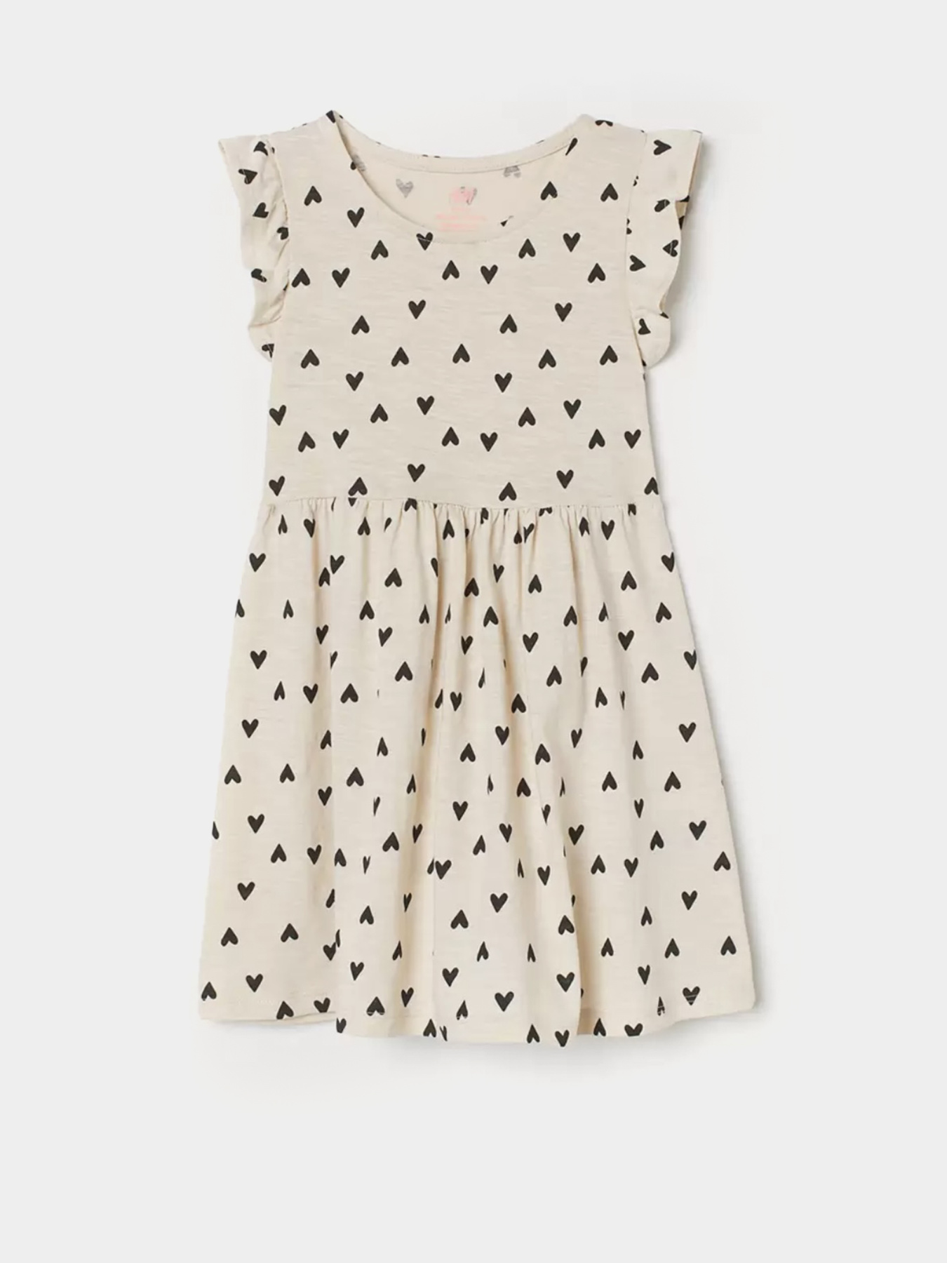 Платье миди H&M модель 6201974kwer_Бежевый Фото