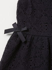 Сукня міді H&M модель 9036972kwer_Темно-синий Фото