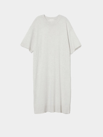 Платье-футболка H&M модель 9497003wer_Светло-серый Фото