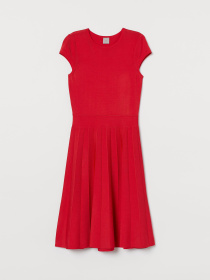 Сукня міді H&M модель 7729071wer_Алый Фото