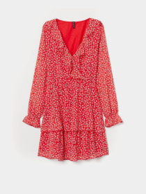 Сукня міні H&M модель 7970881wer_Красный Фото