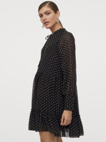 Сукня міні H&M модель 8251951wer_Черный Фото