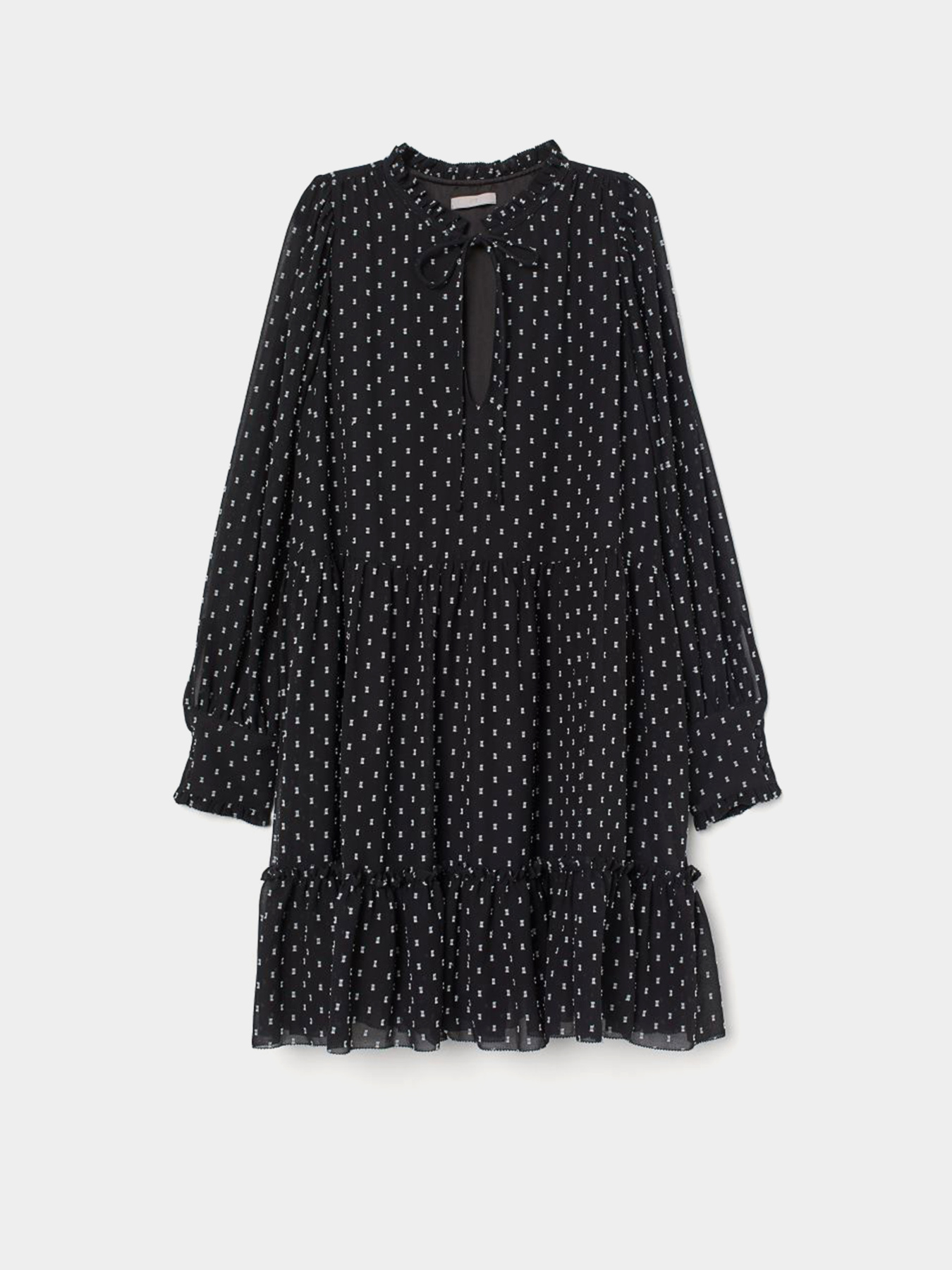 Сукня міні H&M модель 8251951wer_Черный Фото