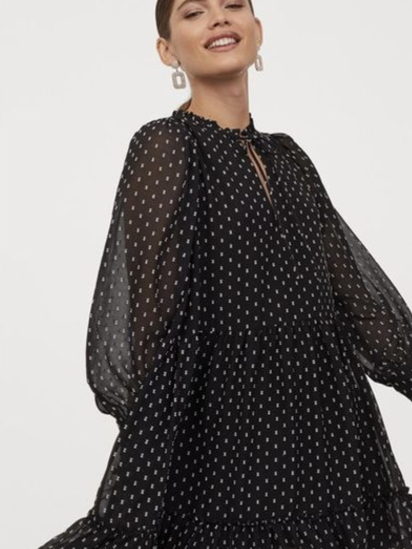 Сукня міні H&M модель 8251951wer_Черный Фото
