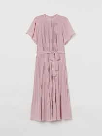 Сукня міді H&M модель 8654701wer_Пудровый Фото