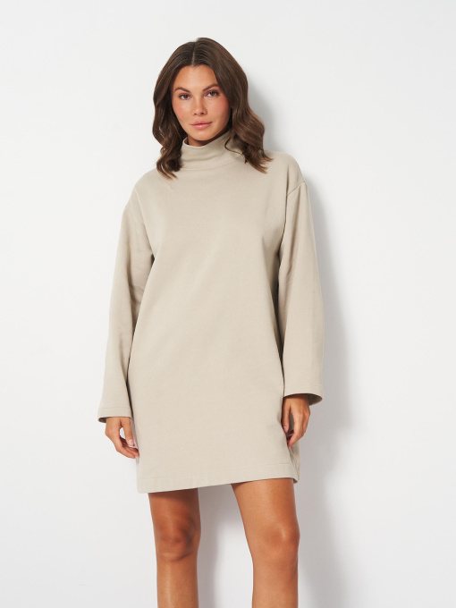 Платье мини H&M модель 9513623wer_Светло-серый Фото