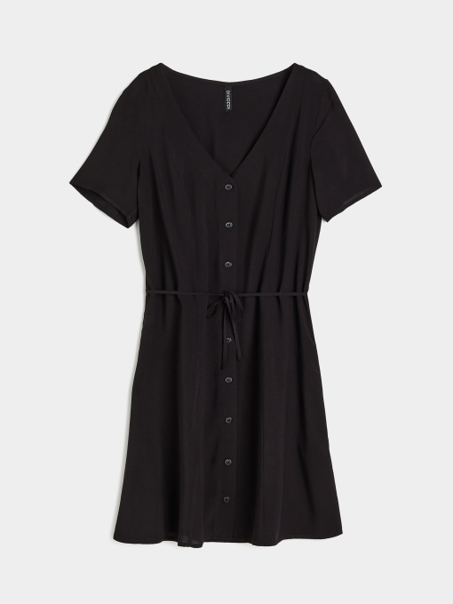 Платье мини H&M модель 1149157wer_Черный Фото