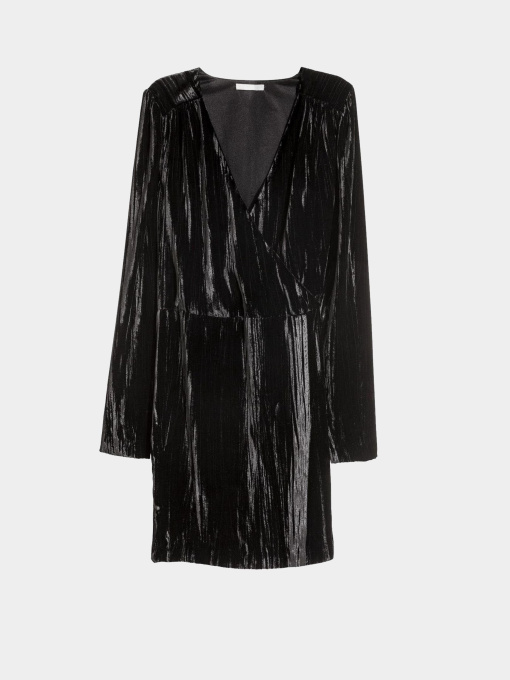 Платье мини H&M модель 5342686wer_Черный Фото