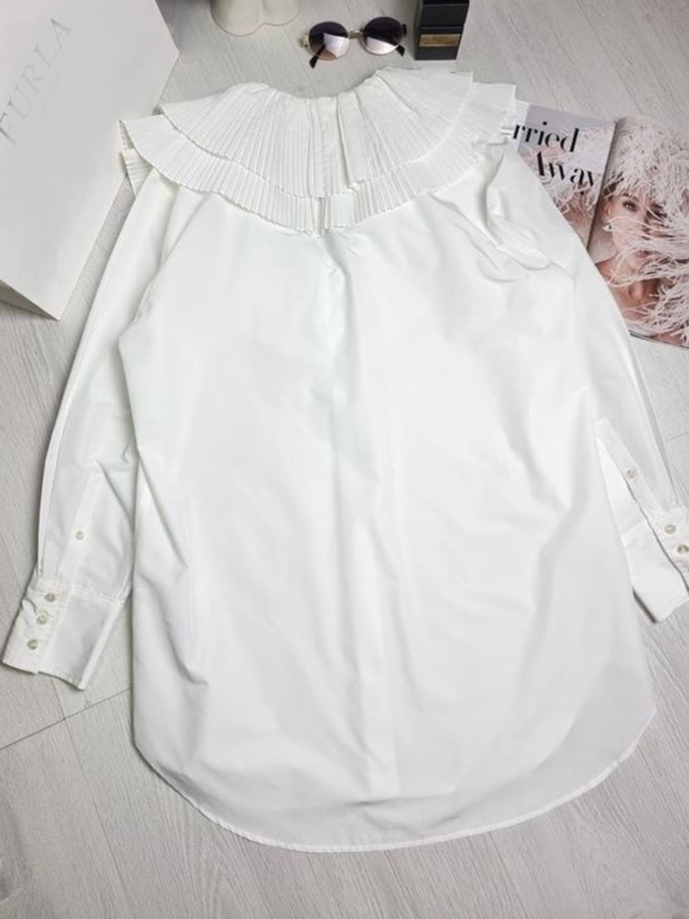 Сукня міді H&M модель 9539543wer_Белый Фото