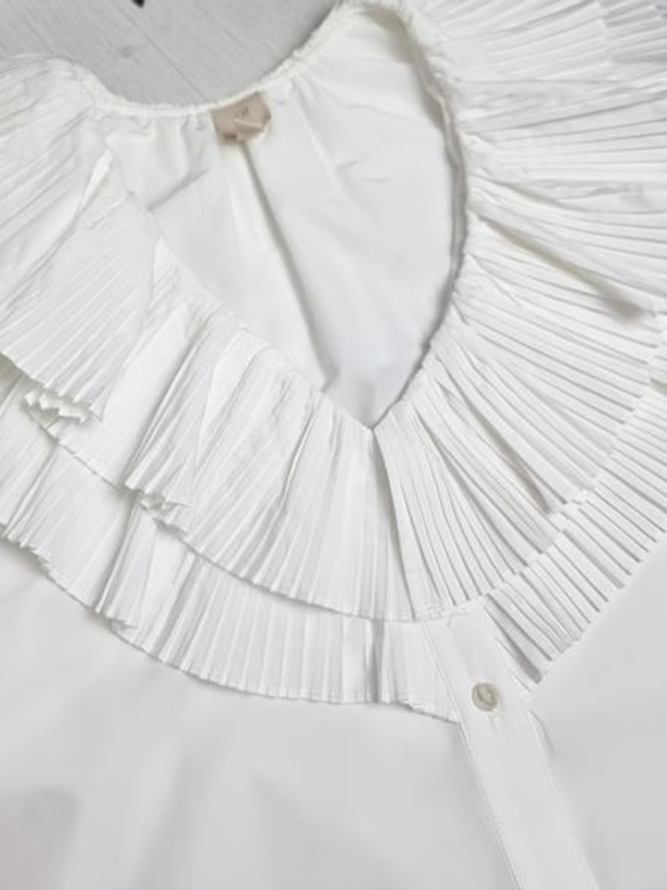 Сукня міді H&M модель 9539543wer_Белый Фото