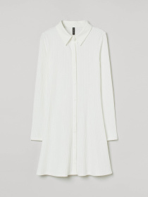 Платье мини H&M модель 9946052wer_Белый Фото