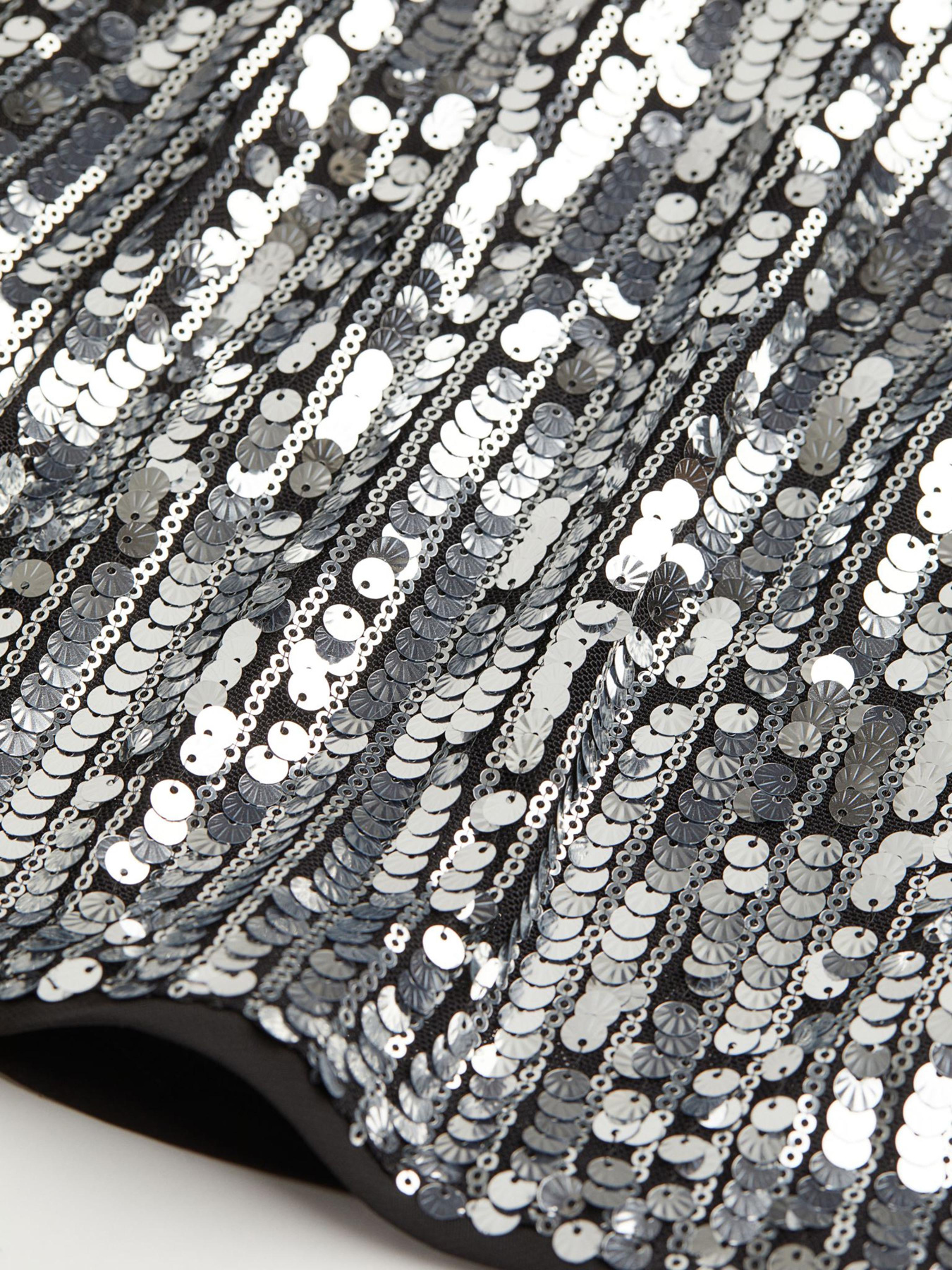 Сукня міні H&M модель 1092323wer_Серебристый Фото