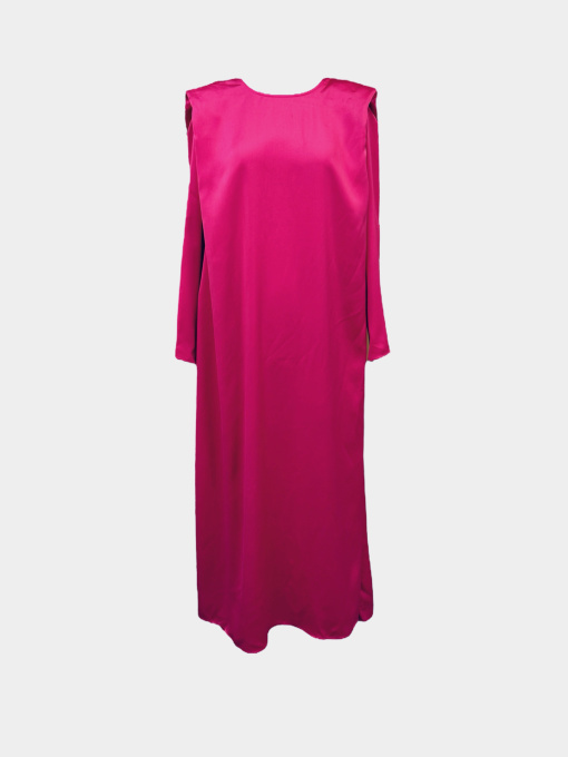 Сукня міді H&M модель 5252891wer_Малиновый Фото