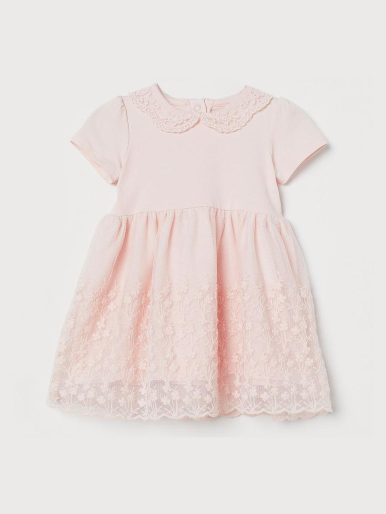 Сукня міді H&M модель 8721311kwer_Светло-розовый Фото