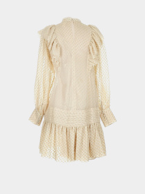 Сукня міні H&M модель 8856171wer_Светло-бежевый Фото