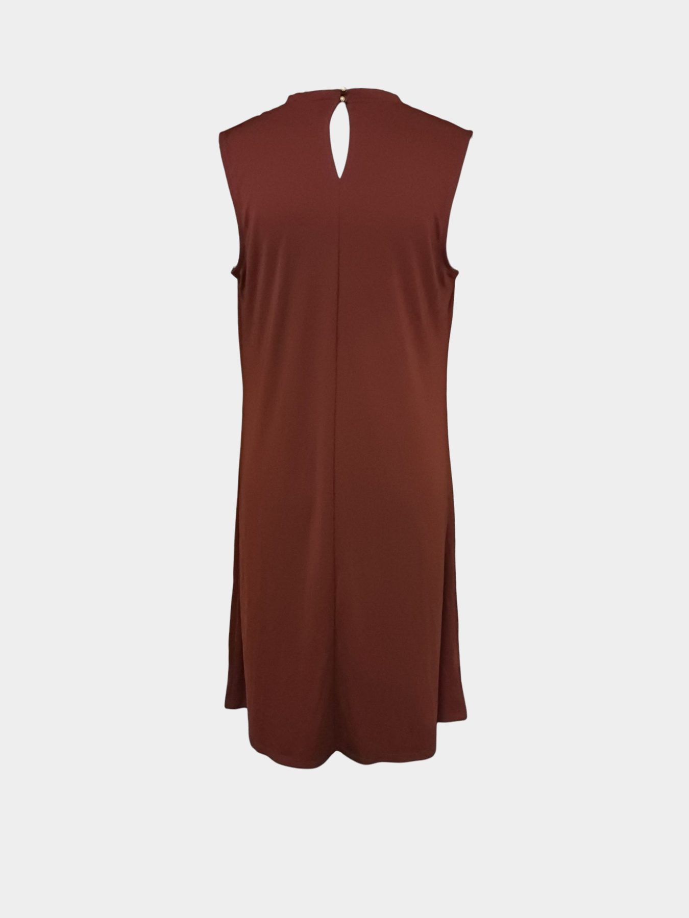 Платье миди H&M модель 3612981wer_Терракотовый Фото