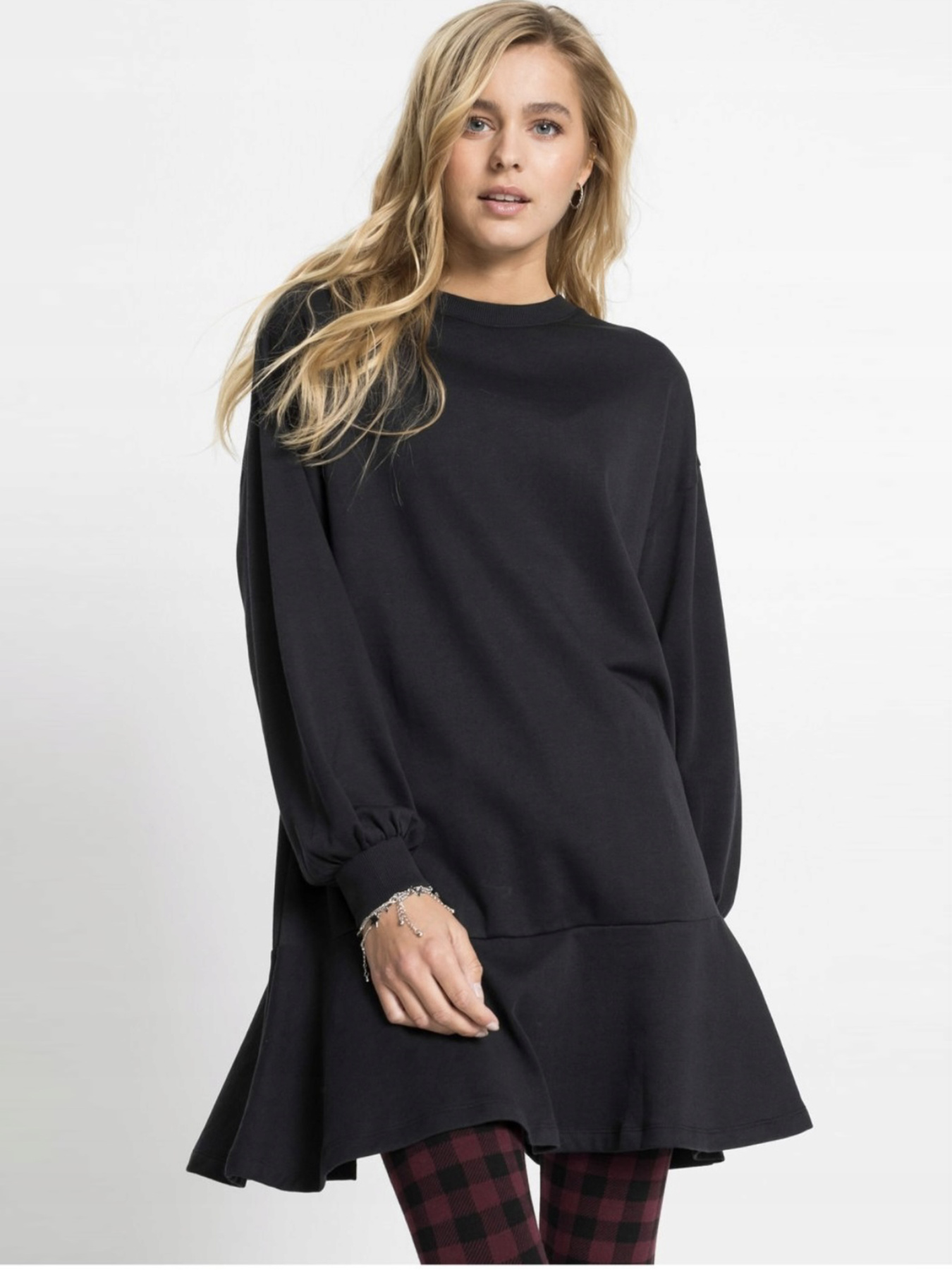 Сукня міні H&M модель 8400611wer_Темно-серый Фото