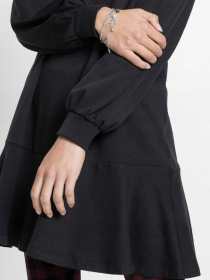 Сукня міні H&M модель 8400611wer_Темно-серый Фото