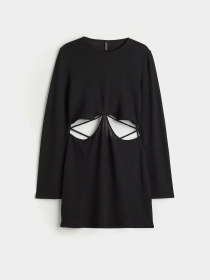 Сукня міні H&M модель 1053643wer_Черный Фото