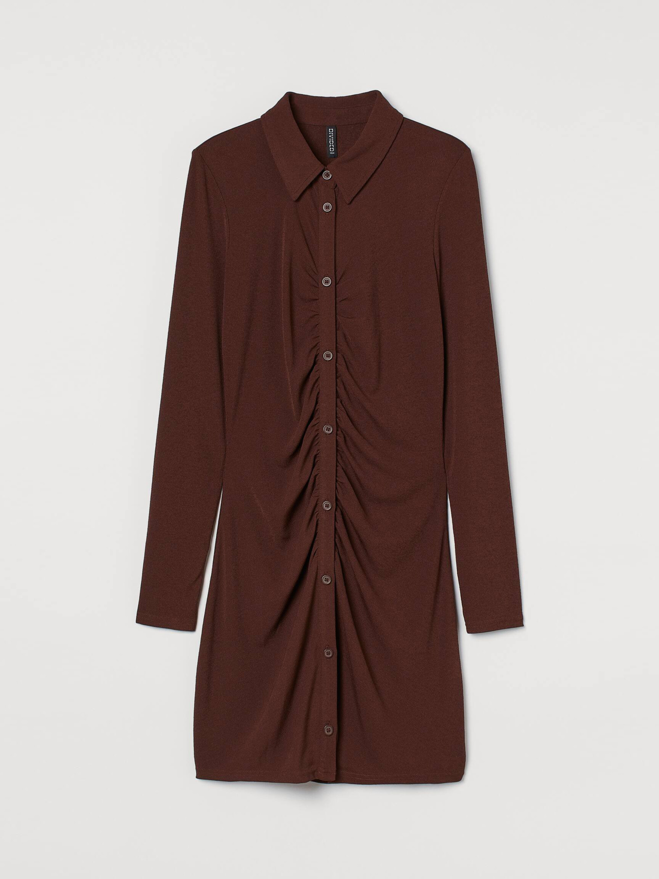 Сукня міні H&M модель 9945464wer_Коричневый Фото