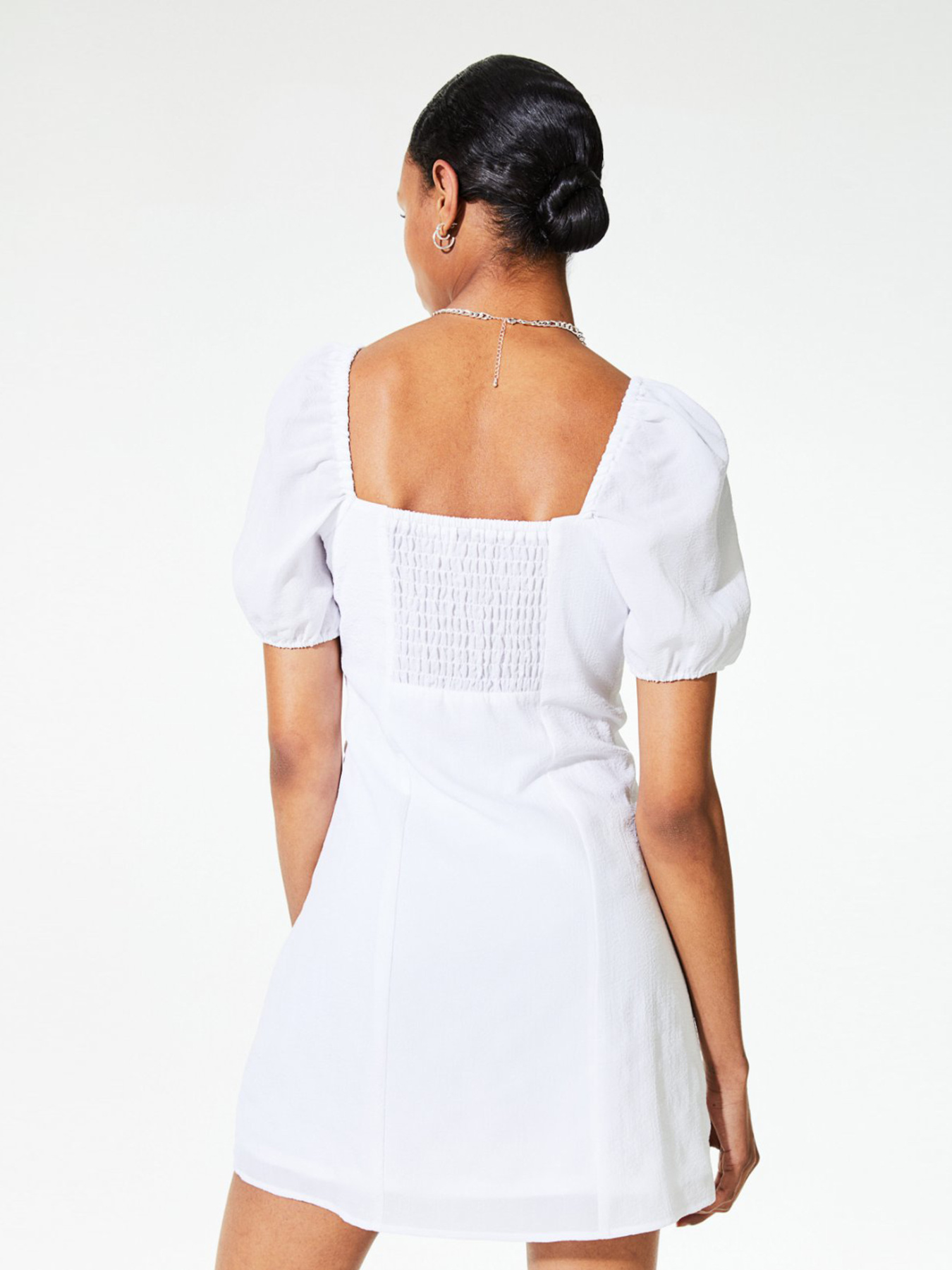 Сукня міні H&M модель 10952526wer_Белый Фото