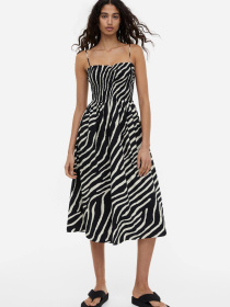 Сарафан H&M модель 1163482wer_Черно-белый Фото