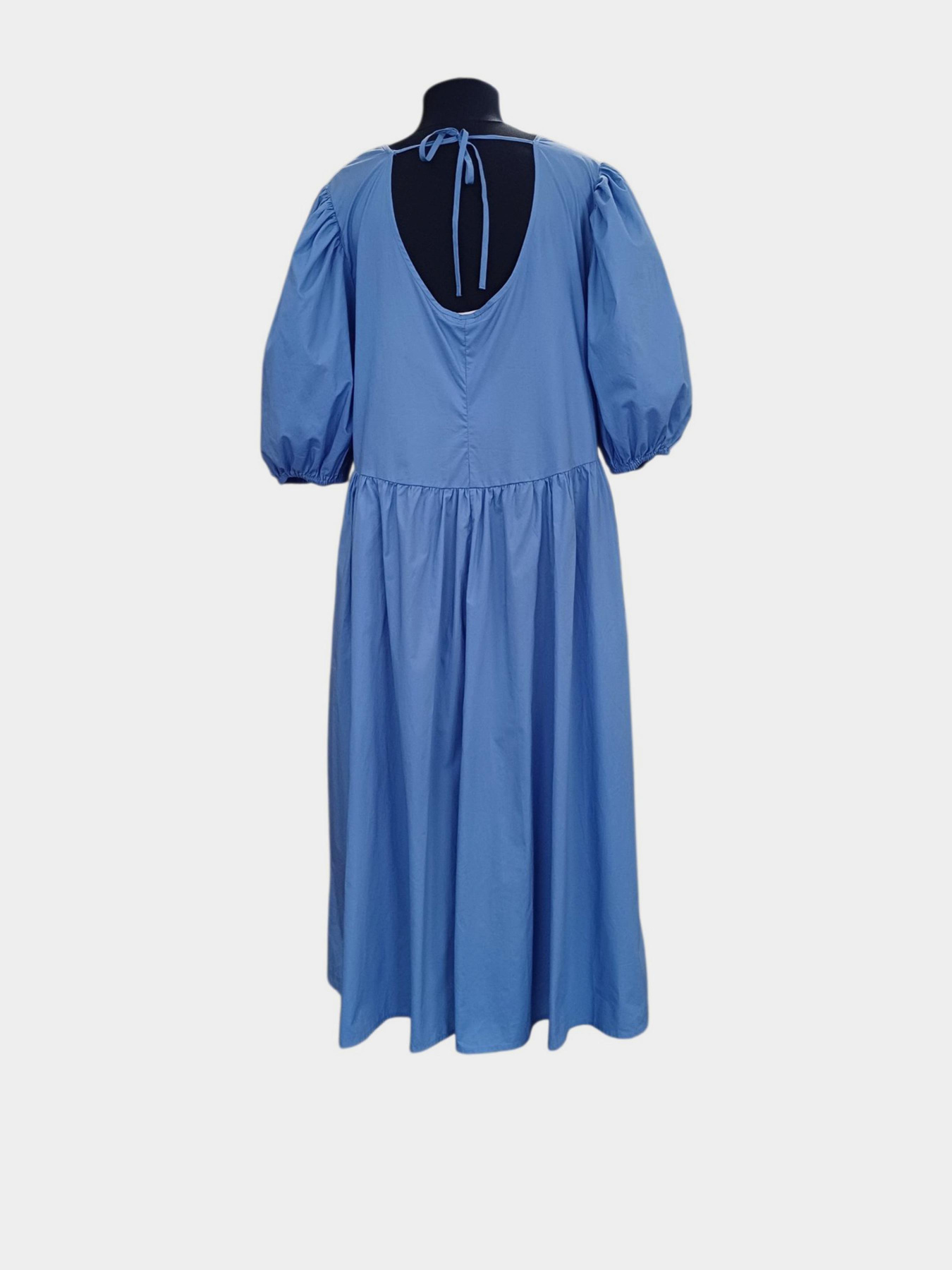 Платье миди H&M модель 1113516wer_Голубой Фото