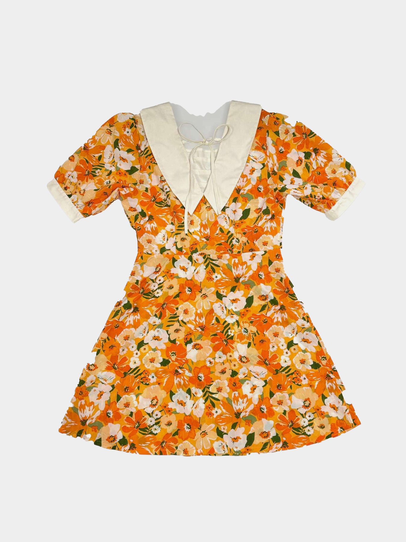 Сукня міні H&M модель 5252883wer_Оранжевый Фото