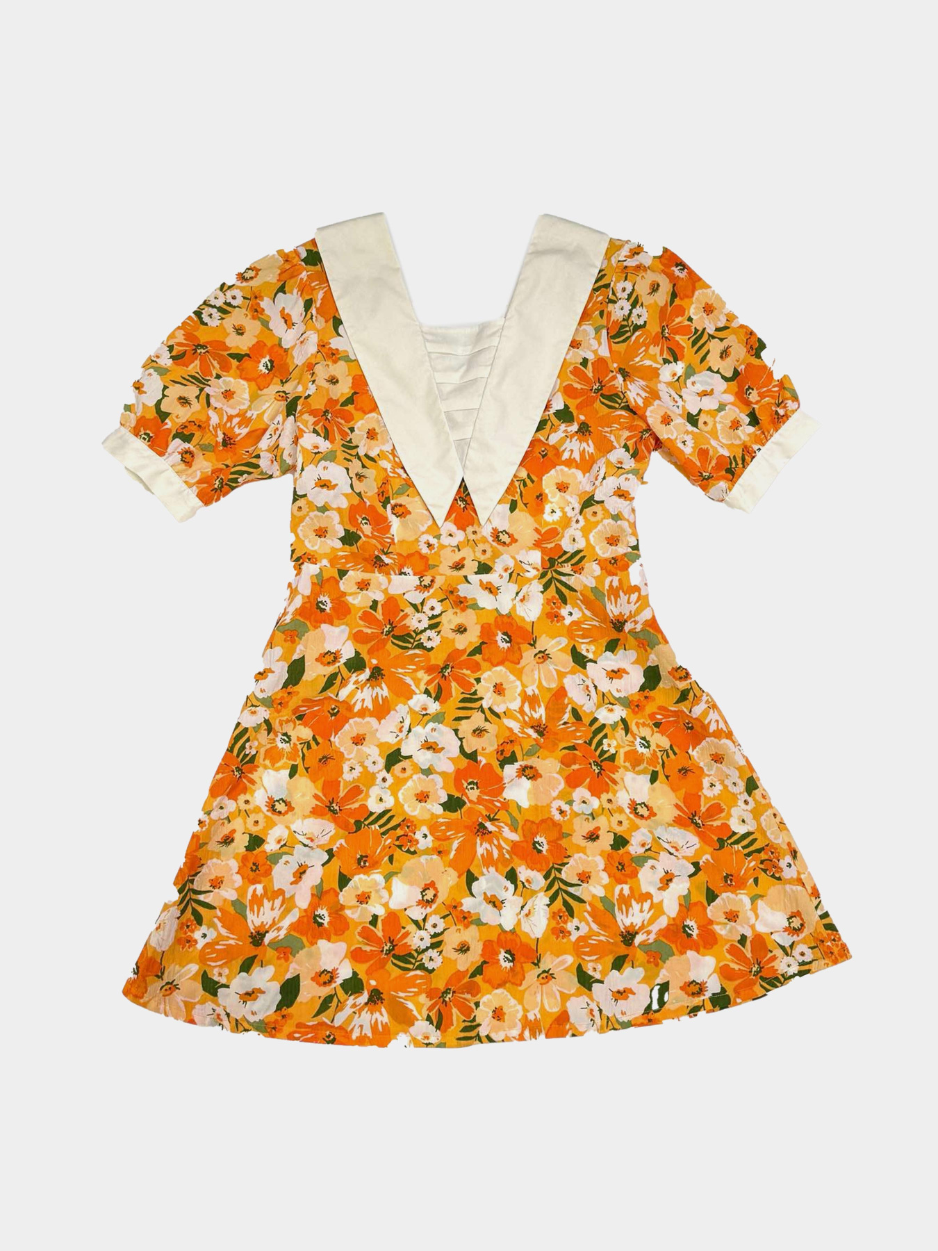 Сукня міні H&M модель 5252883wer_Оранжевый Фото