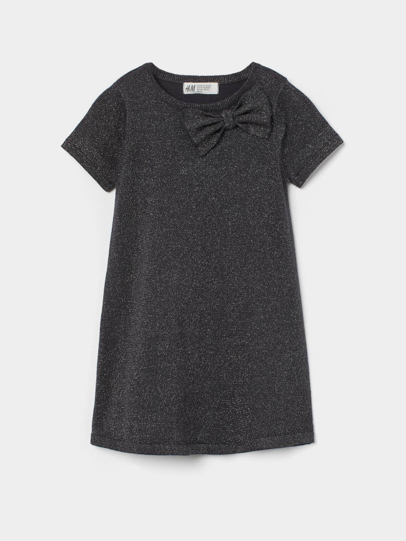 Сукня міні H&M модель 8713084kwer_Темно-серый Фото