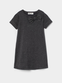 Сукня міні H&M модель 8713084kwer_Темно-серый Фото