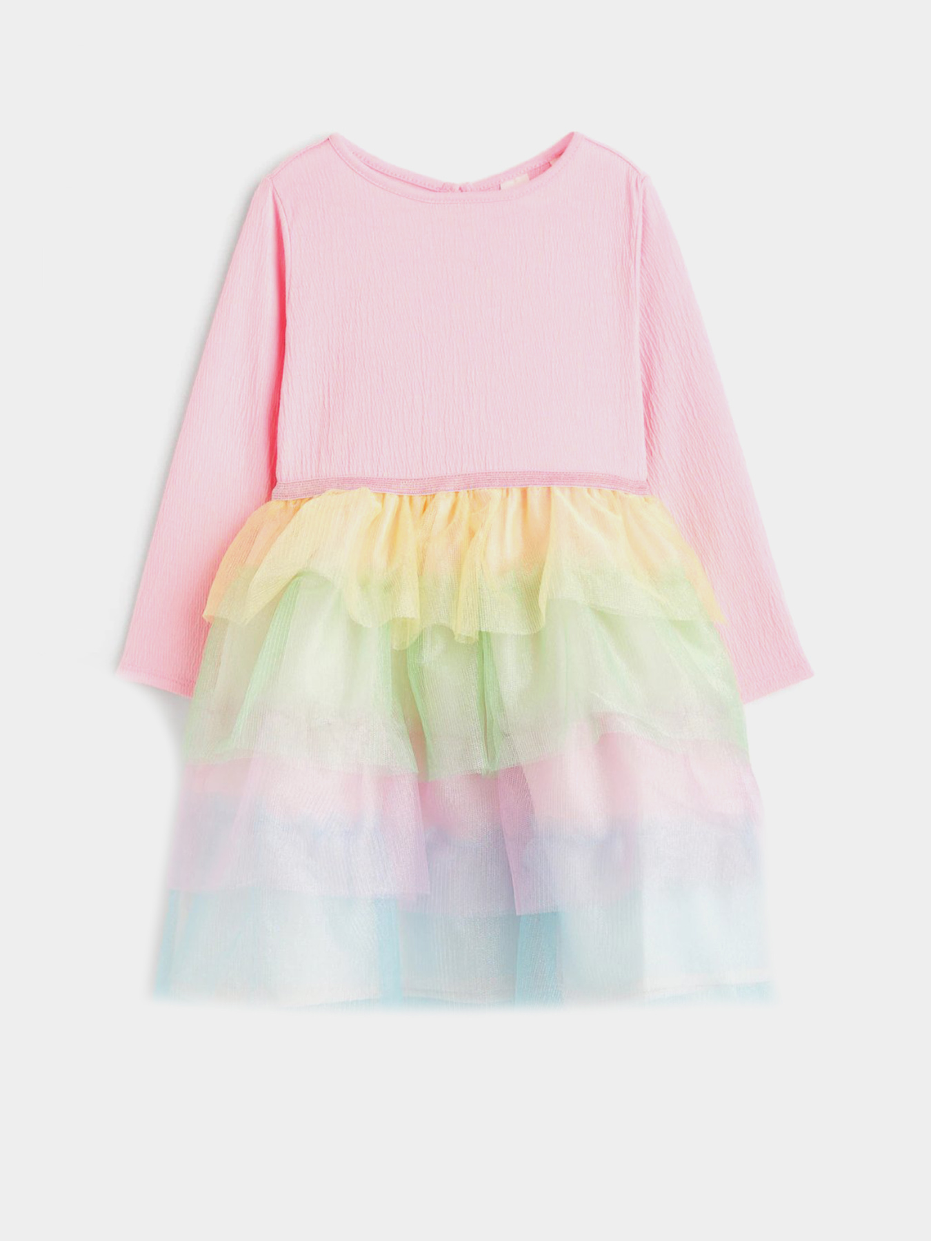 Сукня міні H&M модель 8879306kwer_Светло-розовый Фото