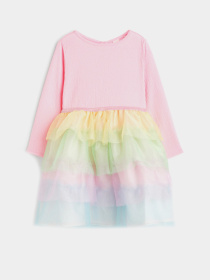 Сукня міні H&M модель 8879306kwer_Светло-розовый Фото