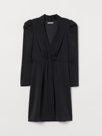 Платье мини H&M модель 8343671dm_Черный Фото