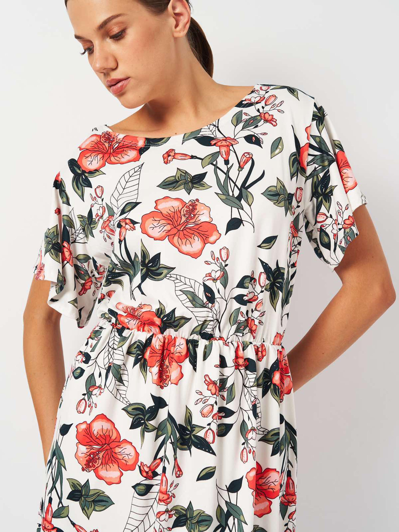 Сукня міні H&M модель 2001057ral_Комбинированный Фото